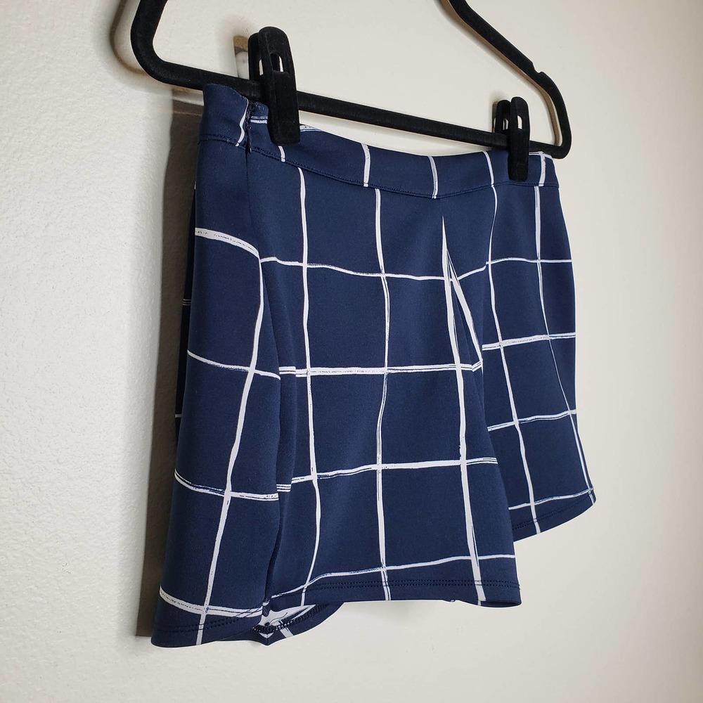 Abercrombie & Fitch| Windowpane Skort - Picture 4 of 11